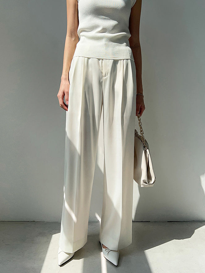 Casual Wide Leg Pants