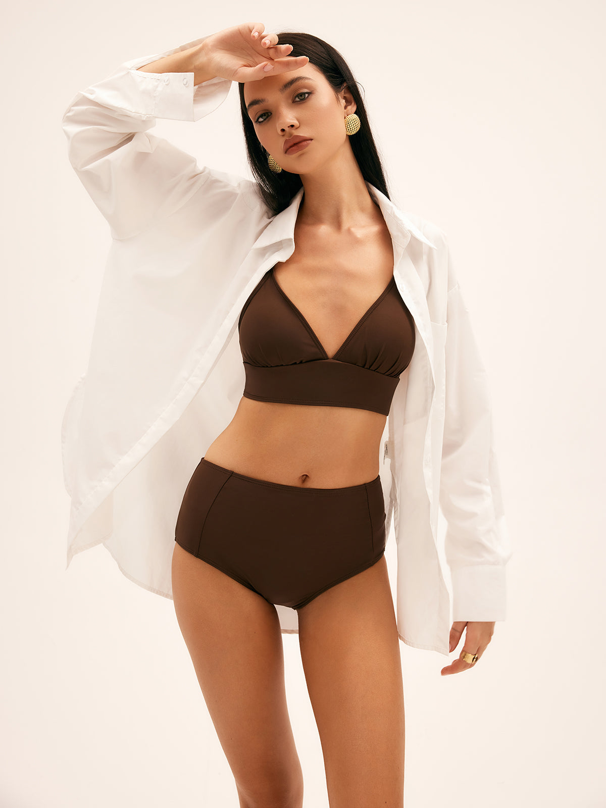 Palm Beloved High Waist Bikini Set