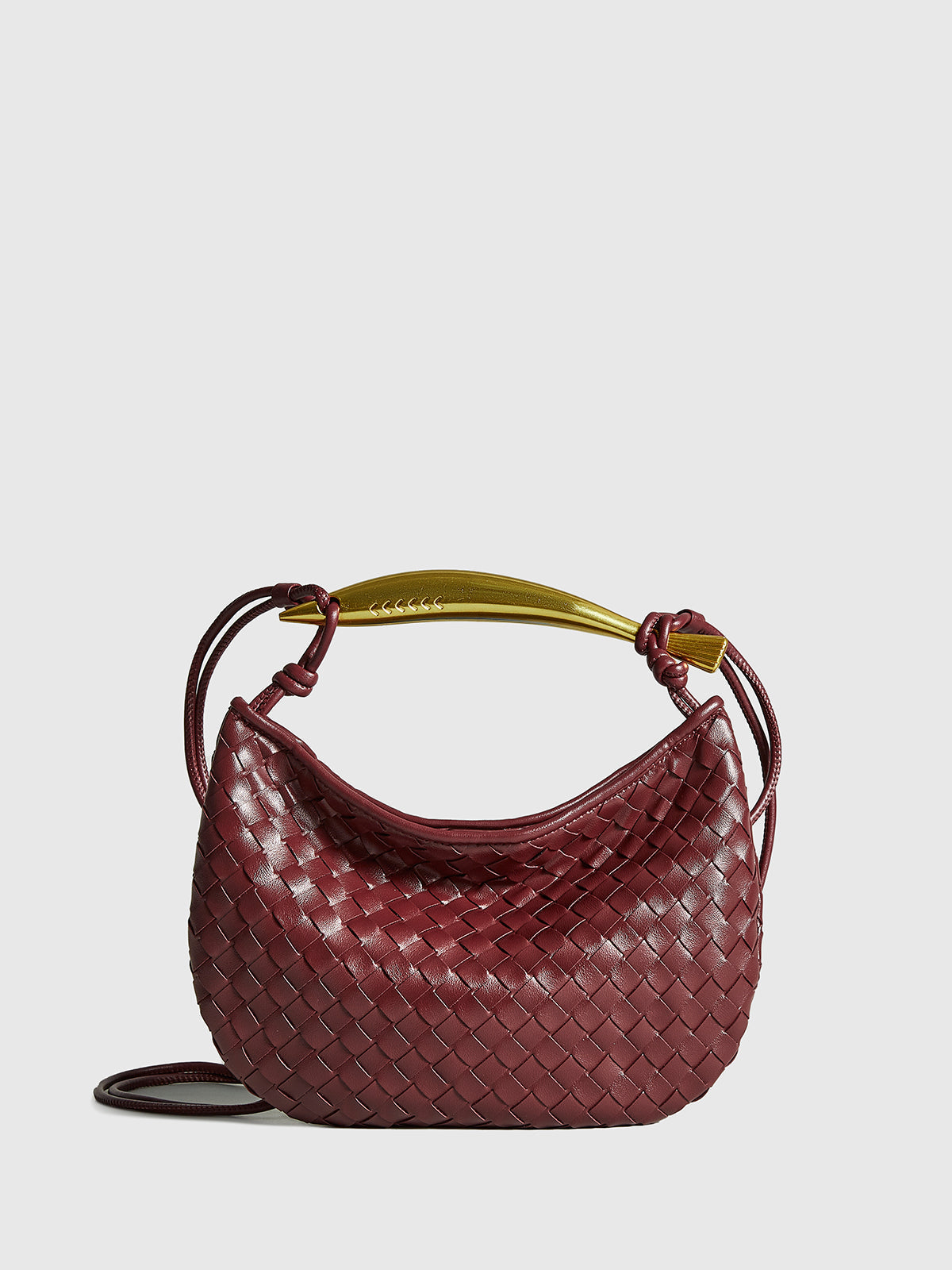 Sardine Woven Crossbody Bag